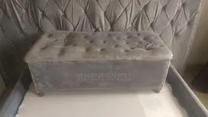 Bedframe and Ottoman
