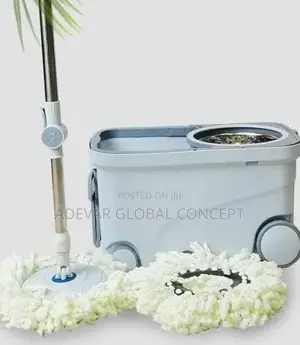 4 Tyres Quality Spin Mop Bucket