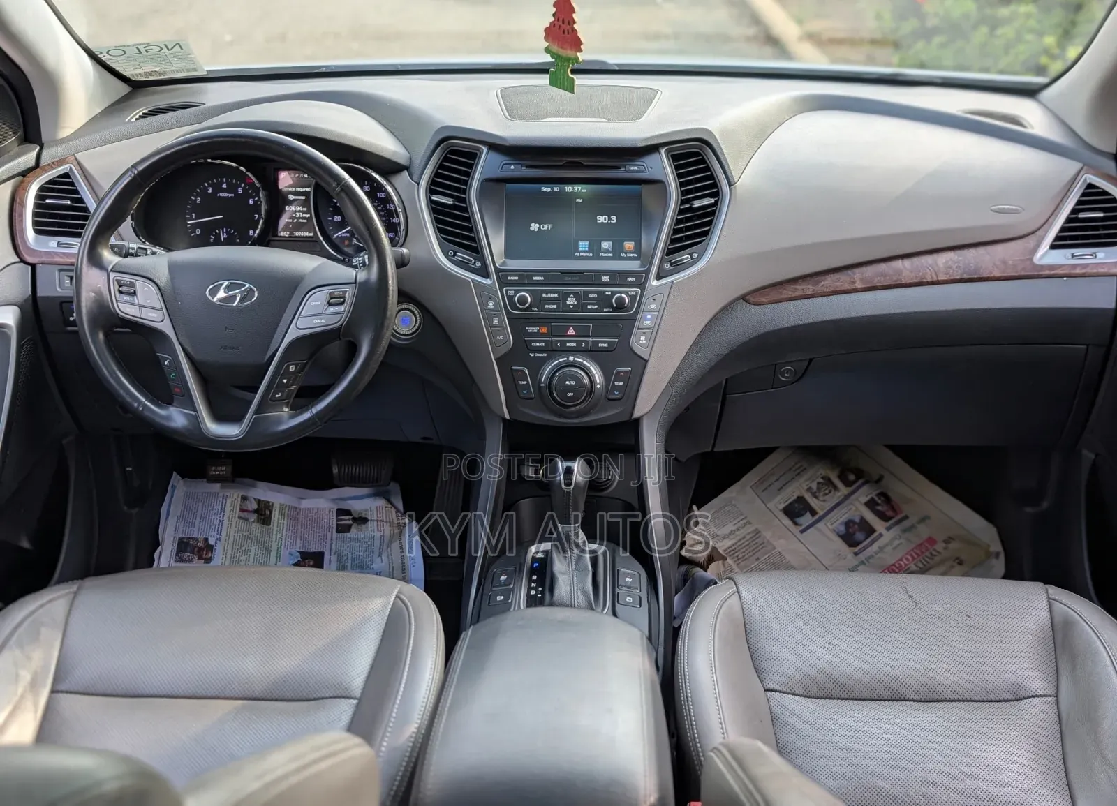 Hyundai Santa Fe SE Ultimate AWD 2017 Silver