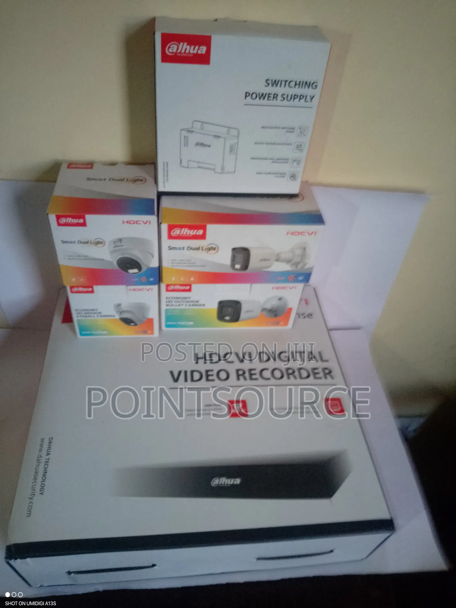 Dahua 4 Channel DVR 4 Bullet & Dome Security Camera System