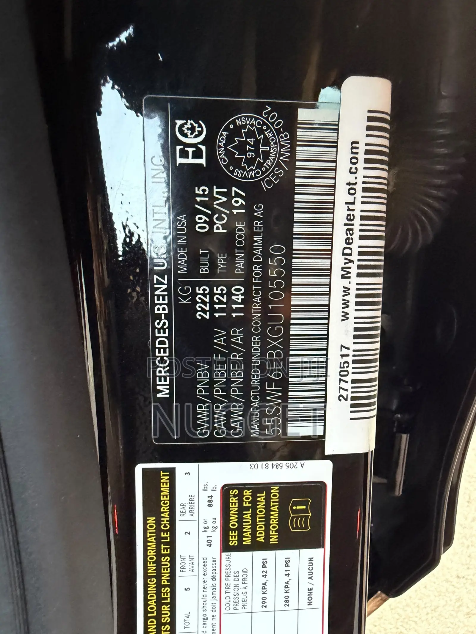 Mercedes-Benz C450 2017 Black