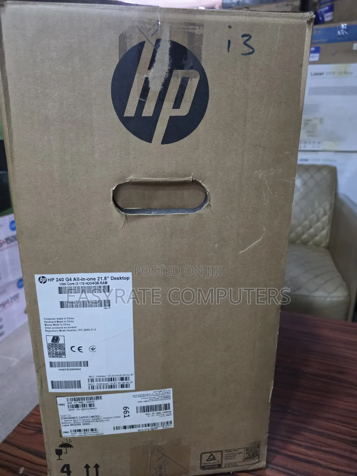 New Desktop Computer HP 200 G4 All-in-One 4GB Intel Core i3 HDD 1T