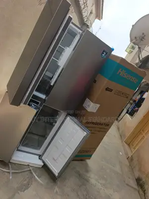 Hisense RQ-54WC Modern Family Fridge for Everyday Grocery Organization