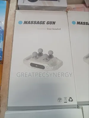Massage Gun With Four Head