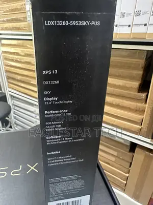 New Laptop Dell XPS 13 8GB Intel Core 5 SSD 512GB