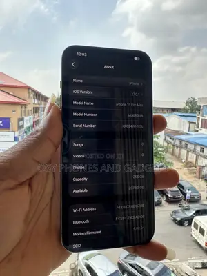 Apple iPhone 15 Pro Max 256 GB Silver