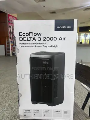 Ecoflow Delta 3 2000 Air Portable Solar Generator