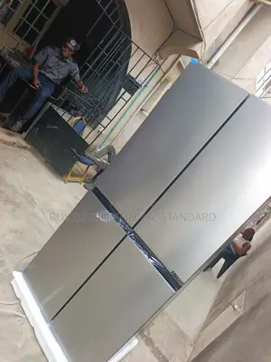 Hisense 4-Door Side-by-Side Fridge for a Modern Kitchen Interior