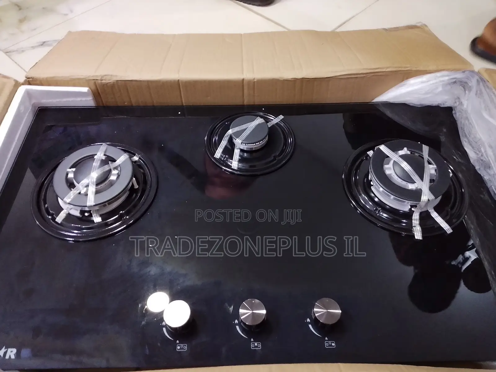Original Polystar 3 Burner Gas Stove PV-JY3802