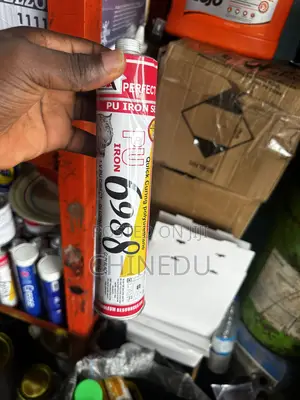 Iron Sealant 6988 - Quick Curing Polyurethane - Black Gum