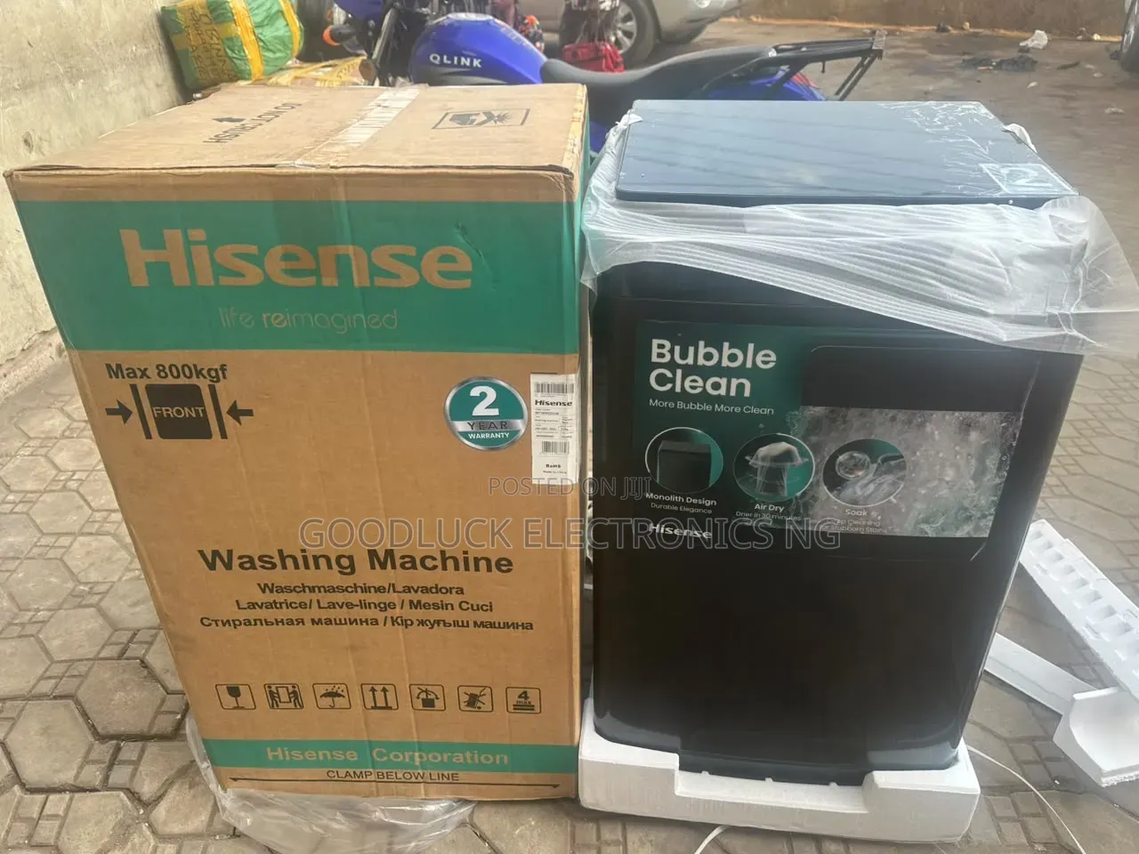 9kg Automatic Washing Machine Hisense