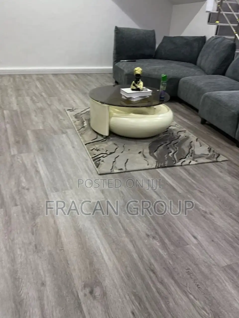 Cover Bad Tile Using Vinyl Flooring