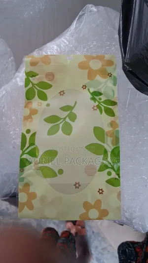 Flowered Pouch (12x20) - 100pcs