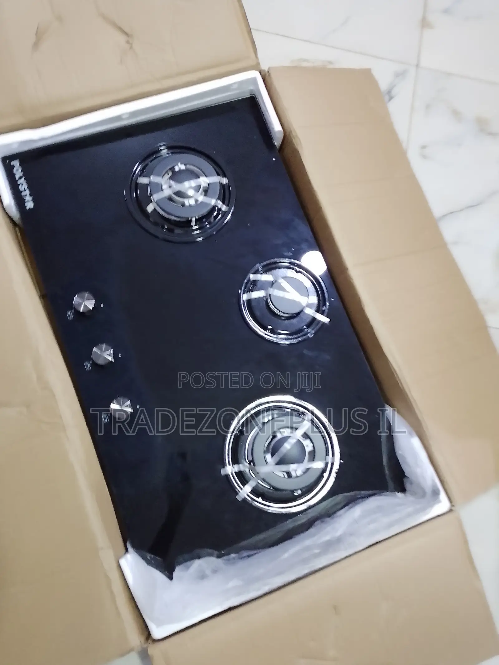 Reliable Polystar Gas Burner With Three Burners