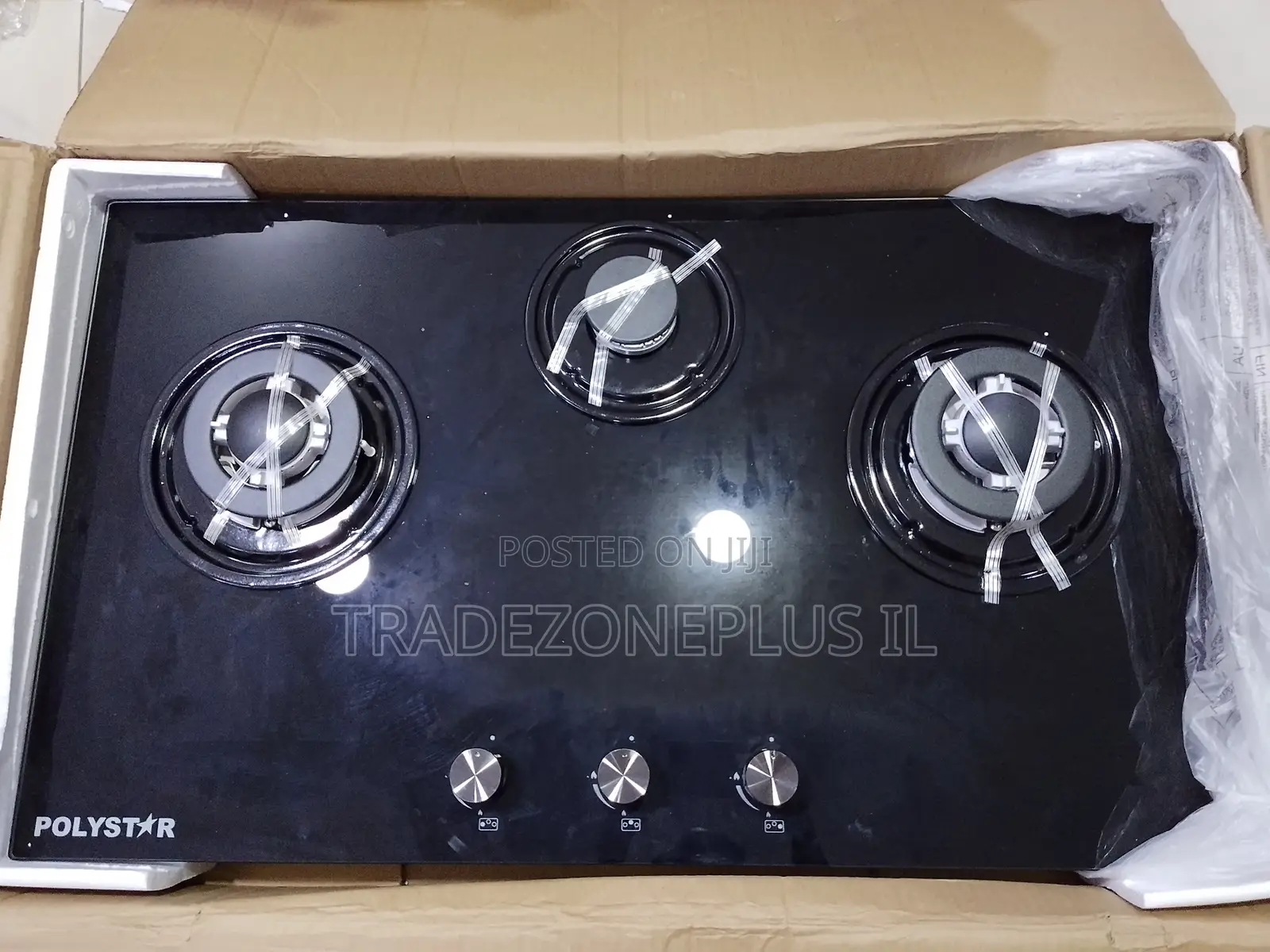 Reliable Polystar Gas Burner With Three Burners