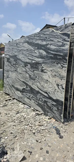 Indian Silver White Granite Marble Slab