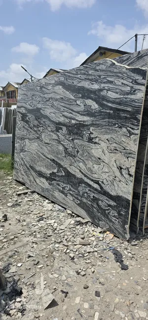 Indian Silver White Granite Marble Slab