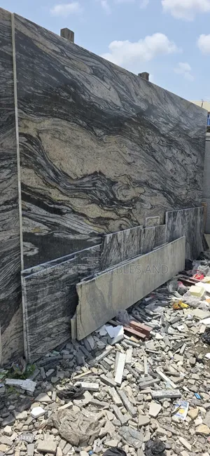 Indian Silver White Granite Marble Slab