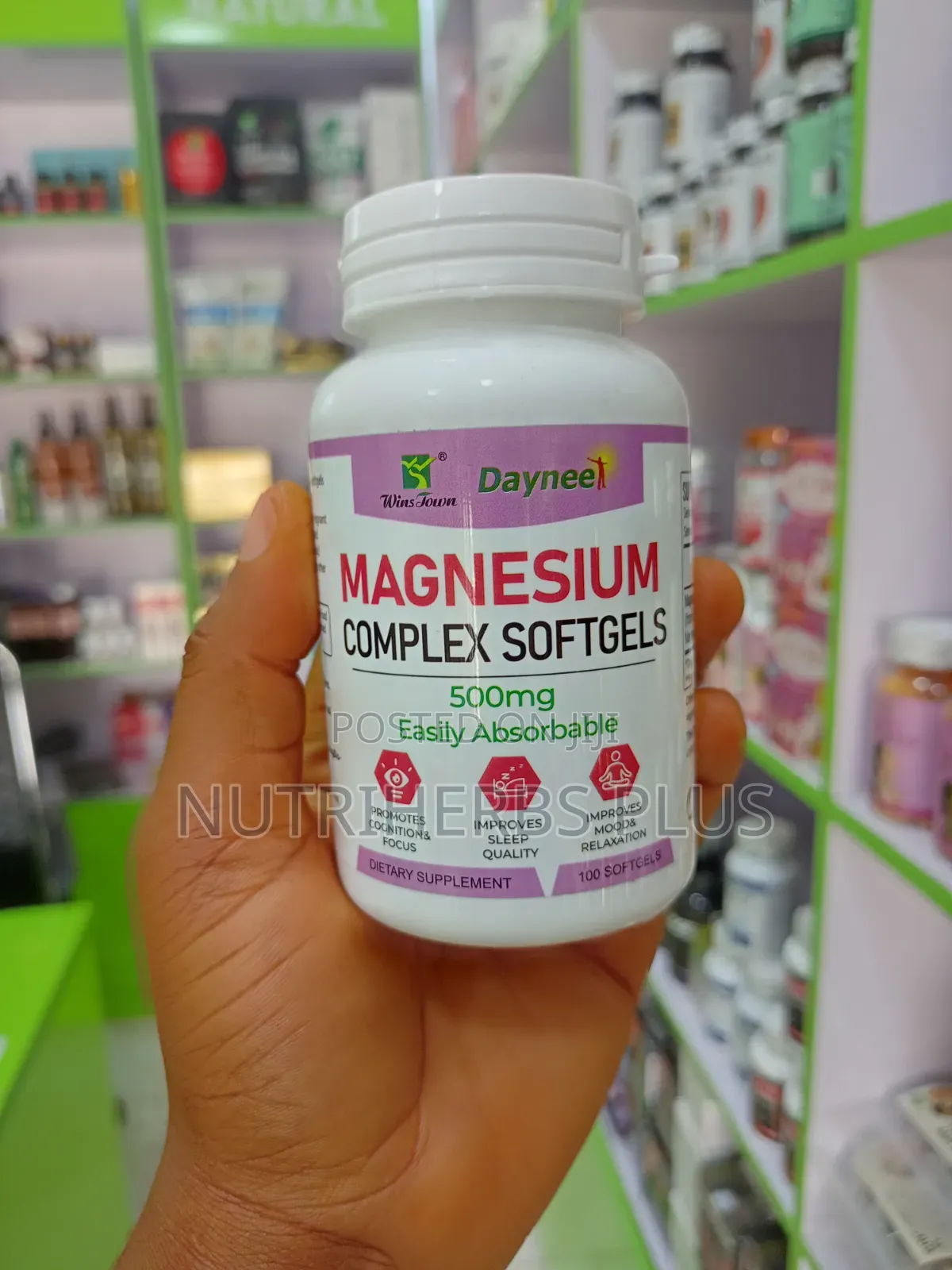 Daynee Magnesium Complex Softgel (Promotes Cognition and Focus)