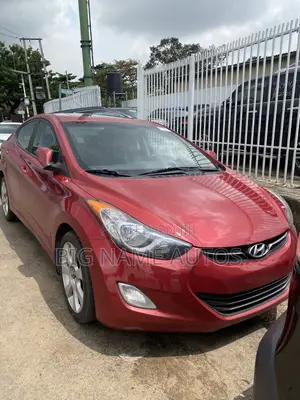 Hyundai Elantra Limited 2012 Red