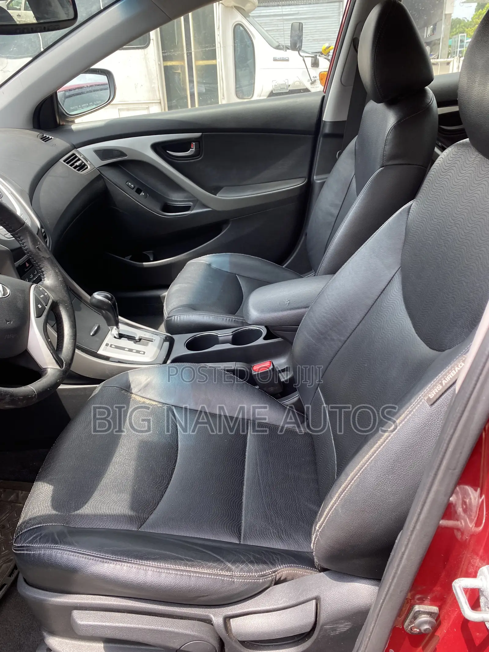 Hyundai Elantra Limited 2012 Red