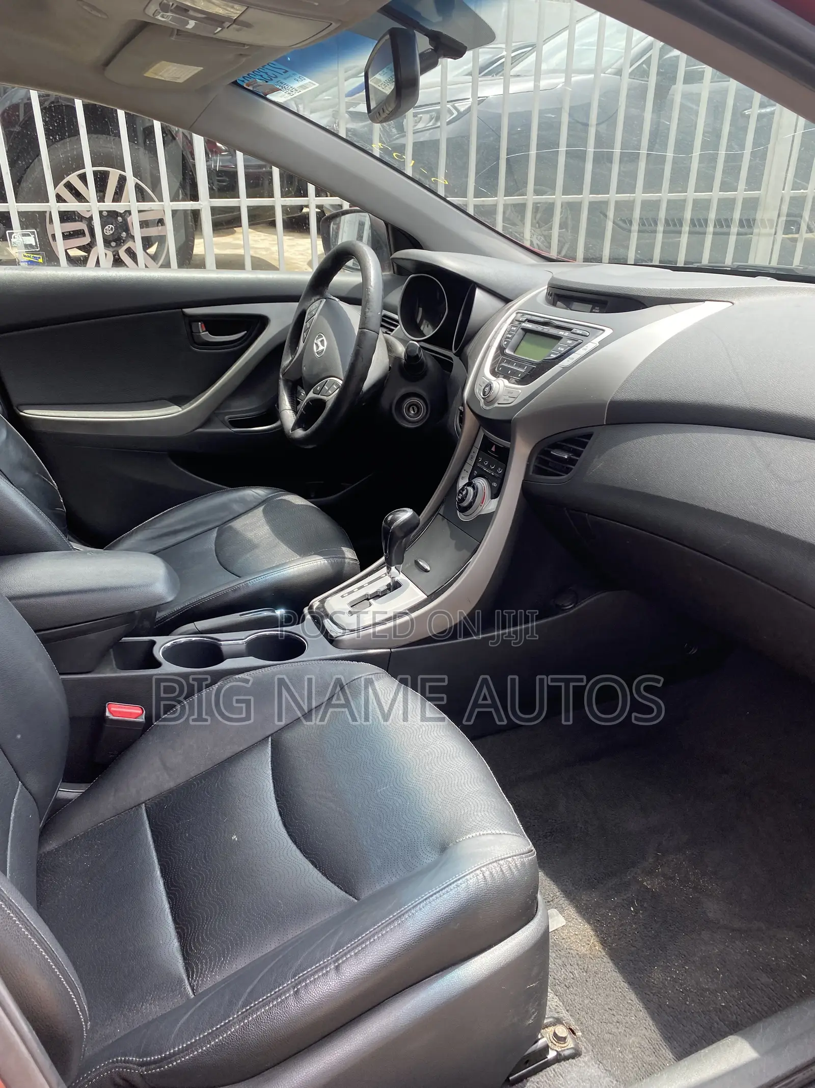 Hyundai Elantra Limited 2012 Red