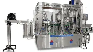 Monoblock 18-18-6 Washing, Filling and Capping With Cap Loader