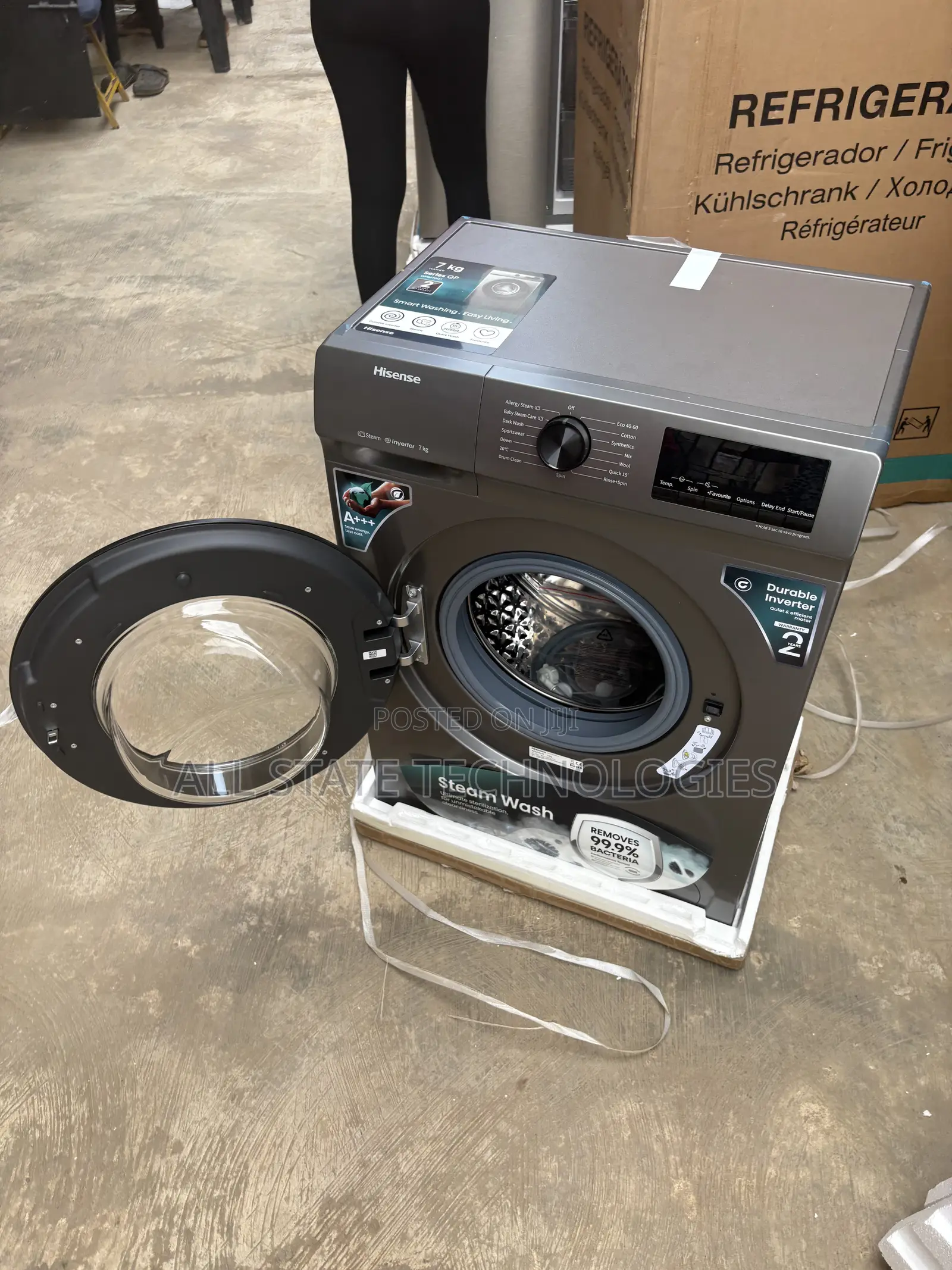 Hisense 7KG Washing Machine With LED Display