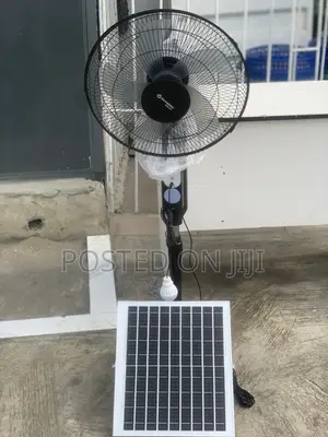 16” Solar Rechargeable Fan