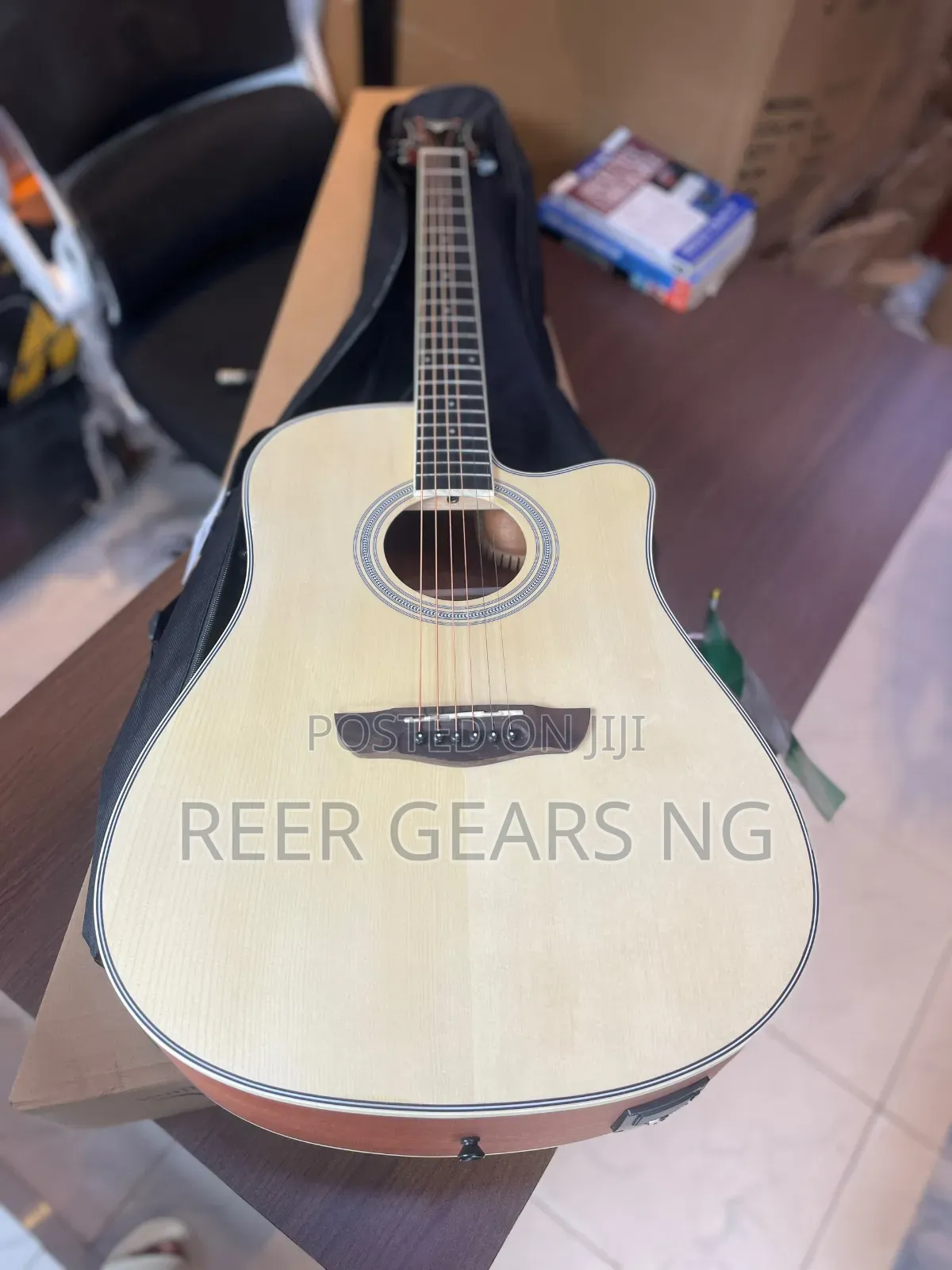 Bullfighter Electro Acoustic Guitar D-4116