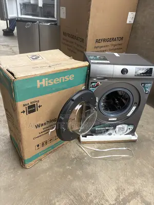 Hisense WFQP7012T Modern Front Loader Washer