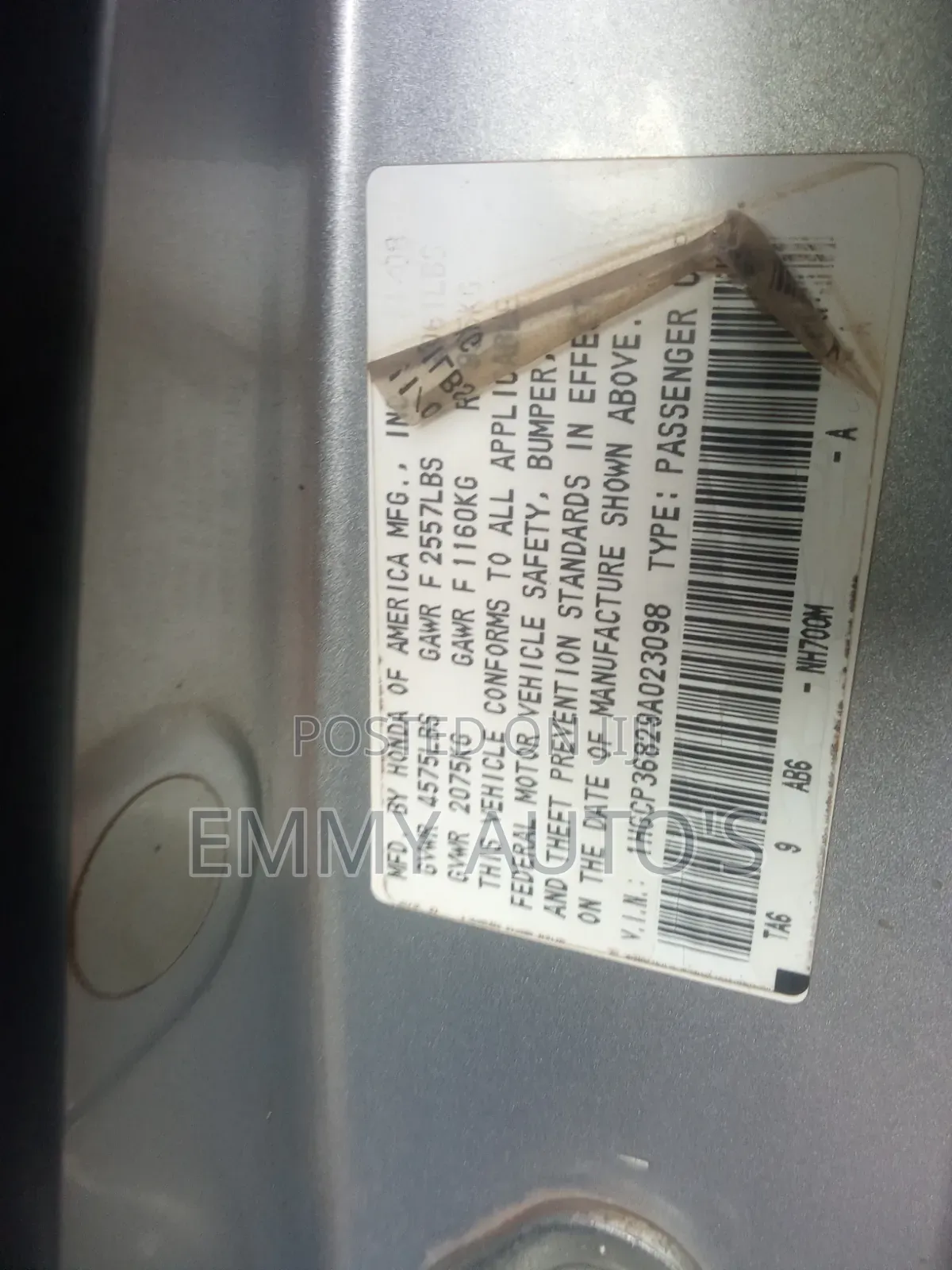 Honda Accord 2009 Silver