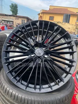 20 Inch Black Alloy Rims for Toyota & Lexus | Stylish Luxury Wheels