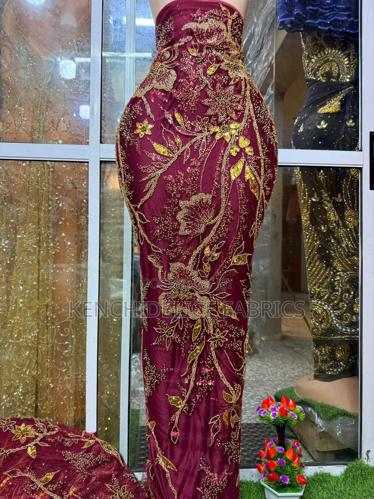 Luxury Beaded Lace