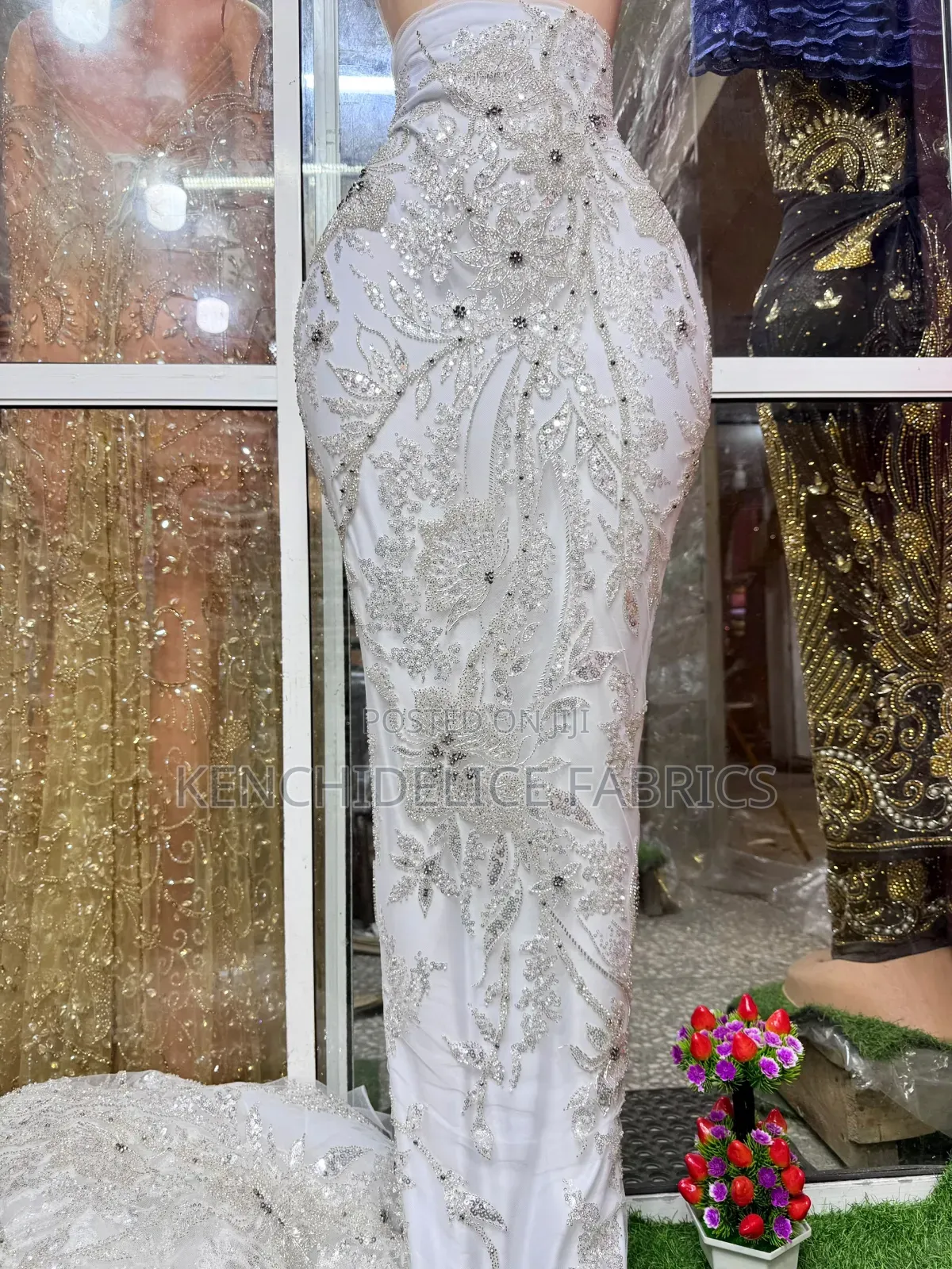 Luxury Beaded Lace