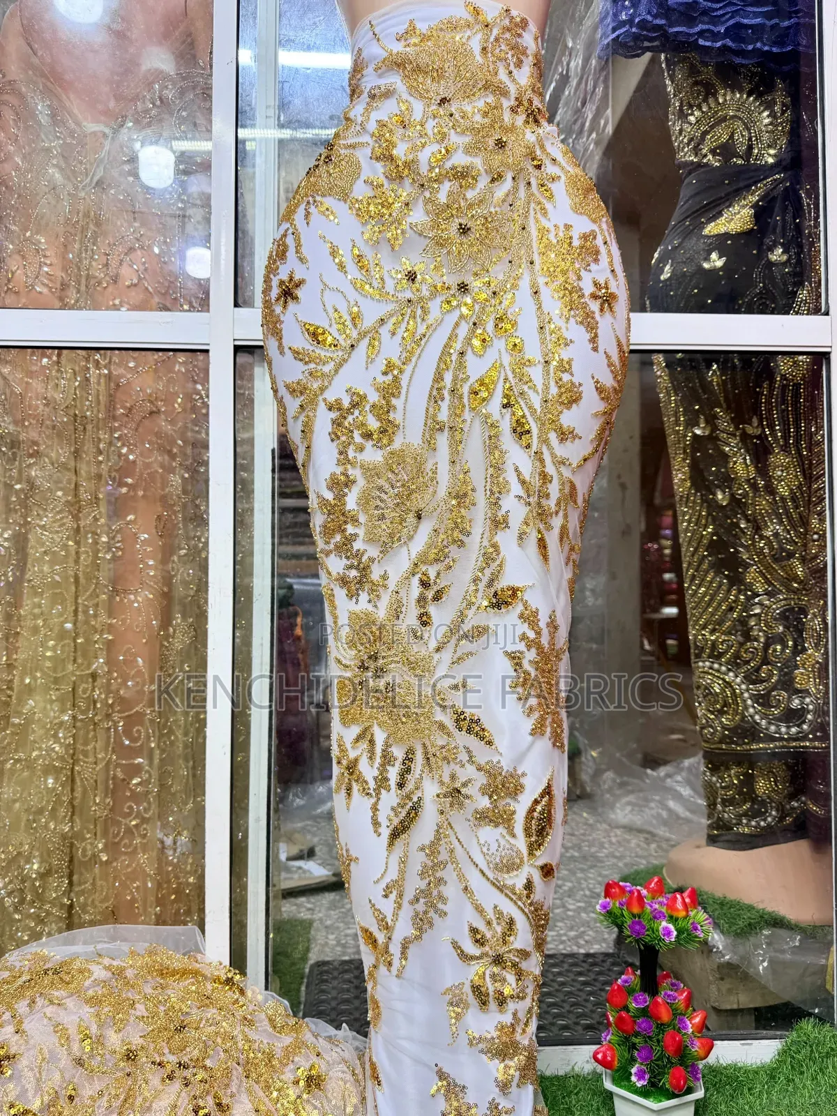 Luxury Beaded Lace