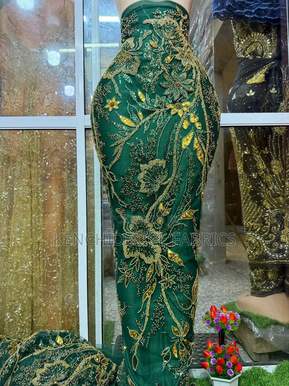 Luxury Beaded Lace