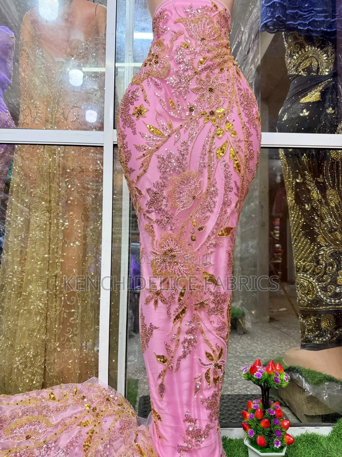 Luxury Beaded Lace