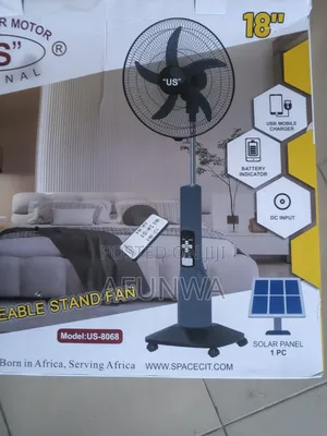Solar Fan With External Panel