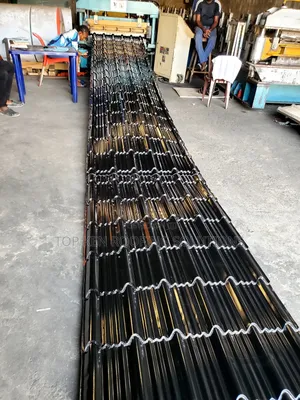 Buy 0.55(A)mm Black Steptiles Roofing Sheets
