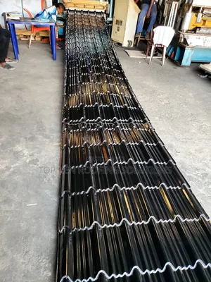 Buy 0.55(A)mm Black Steptiles Roofing Sheets