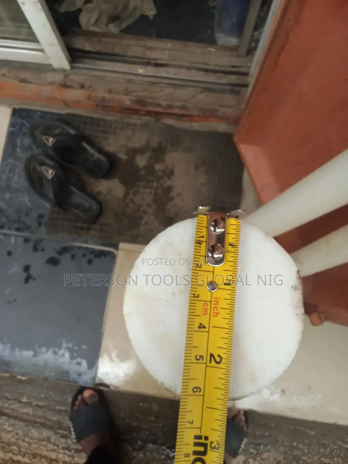 65mm PTFE Teflon Rod