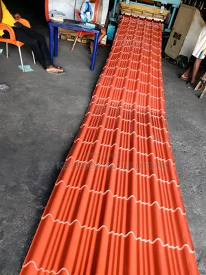 Quality 0.55(A)mm TC Red Step-Tile Roofing Sheets