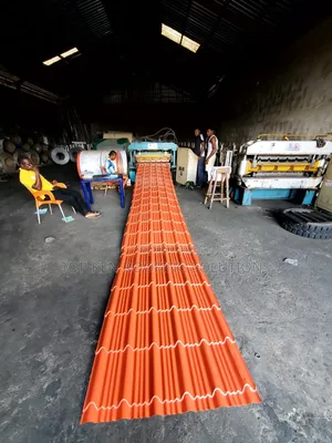 Buy 0.55(B)mm TC Red Steptiles Aluminium Sheets
