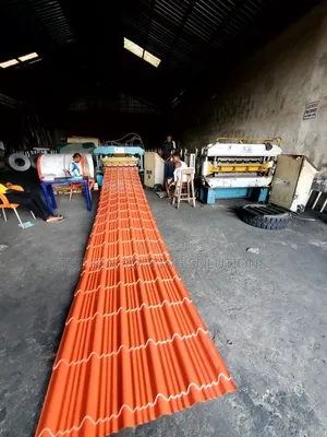 Premium-Look 0.58mm TC Red Steptiles for Roofing Projects