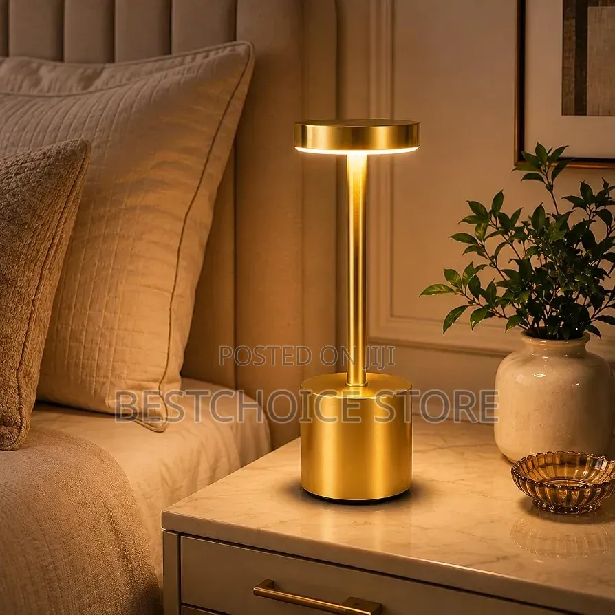 Modern Cordless LED Table Lamp With USB-C Charging