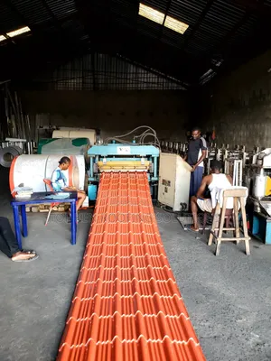 Heavy-Gauge Option: 0.70(B)mm TC Red Steptiles Roofing Sheets