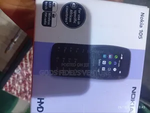 New Nokia 105 Black
