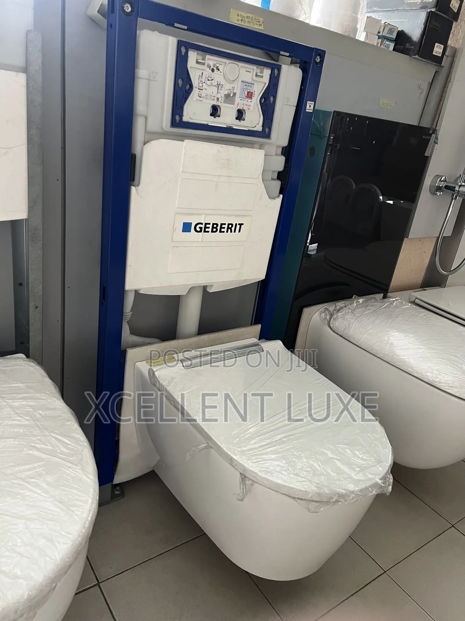 Geberit One Wall Hung Wc and Doufix Concealed Tank