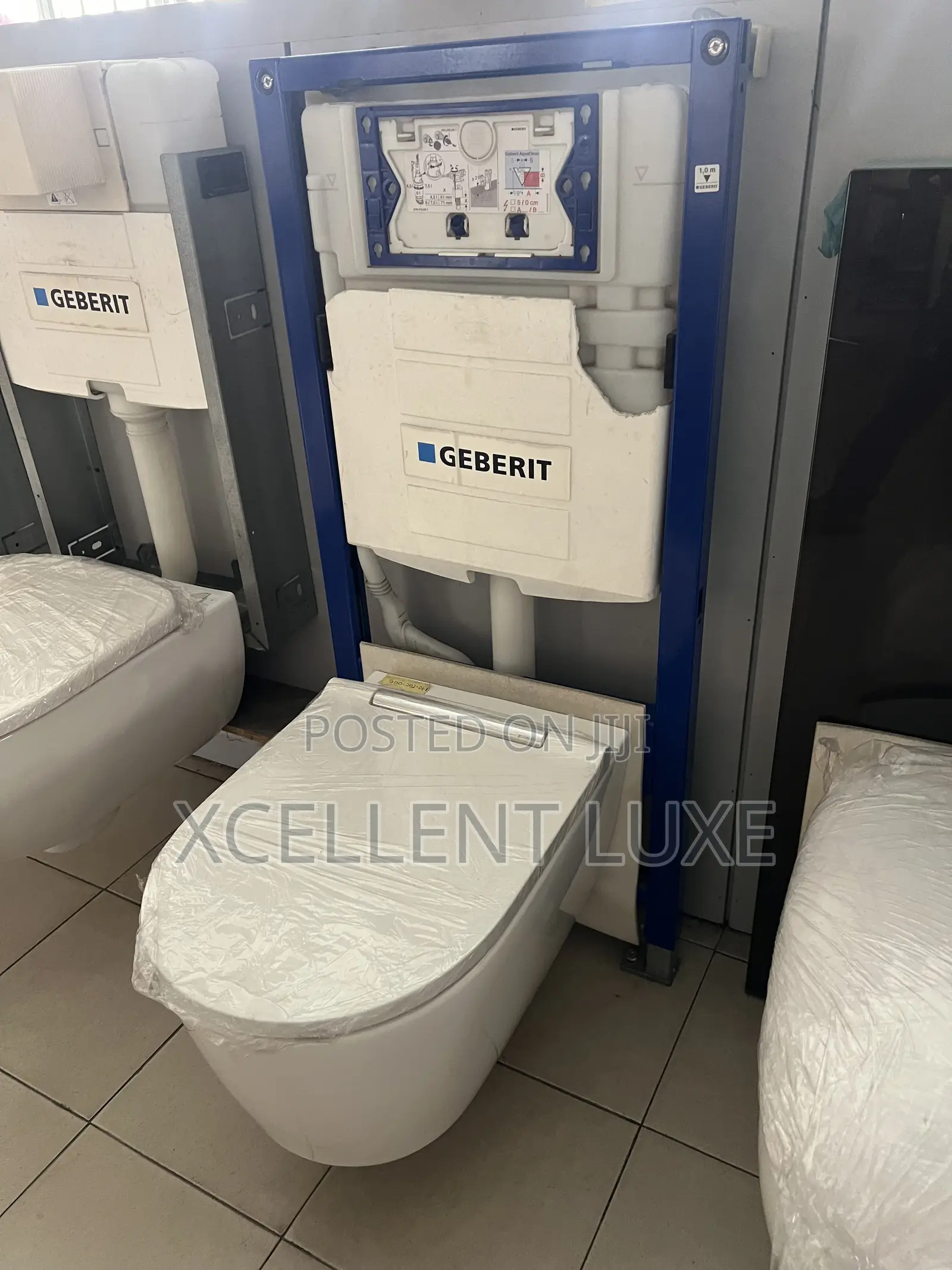Geberit One Wall Hung Wc and Doufix Concealed Tank